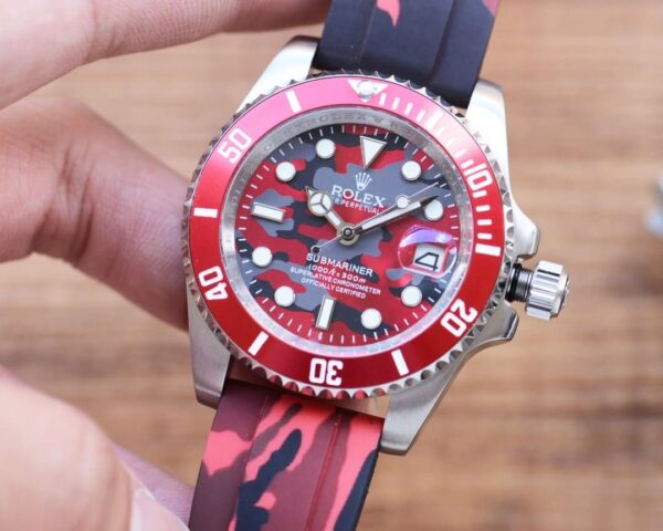 Rolex Submariner Date 41mm Silver Toned For Men