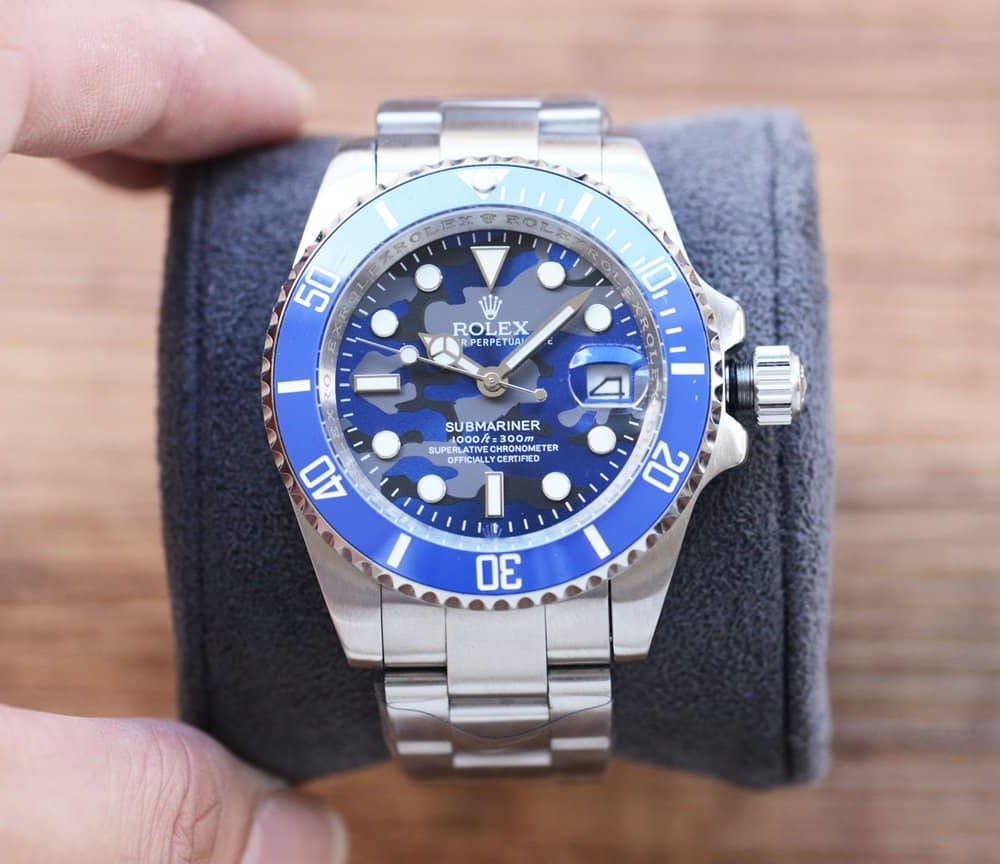 Rolex Submariner Date 41mm Silver Toned For Men