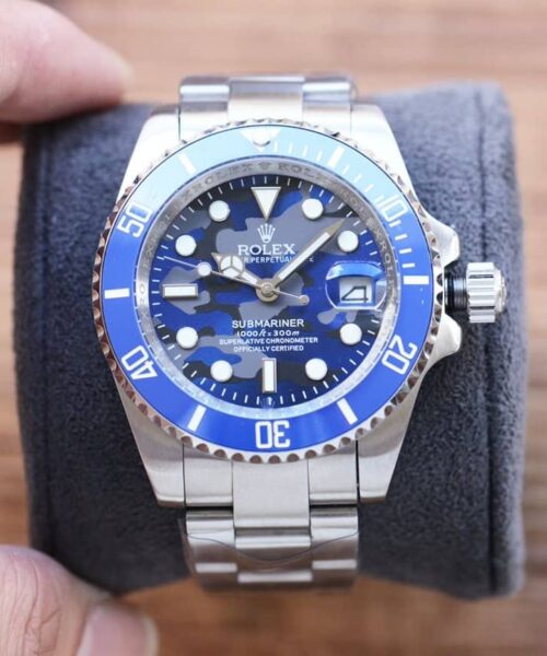 Rolex Submariner Date 41mm Silver Toned For Men