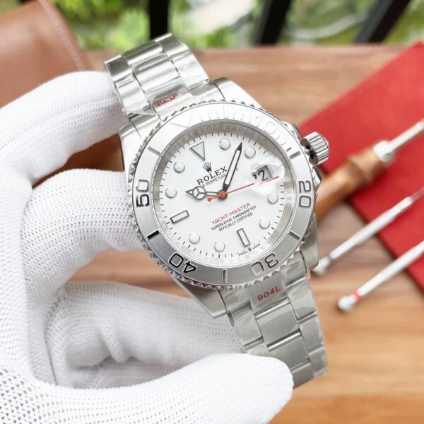 Rolex Submariner Date 41mm Silver Toned For Men