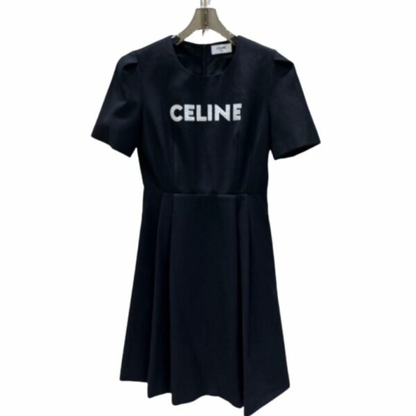 Round Neck Dress Black For Women