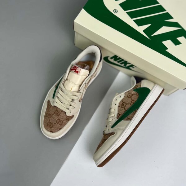 S034 – Travis Scott x Air Jordan 1 Low x Gucci V2