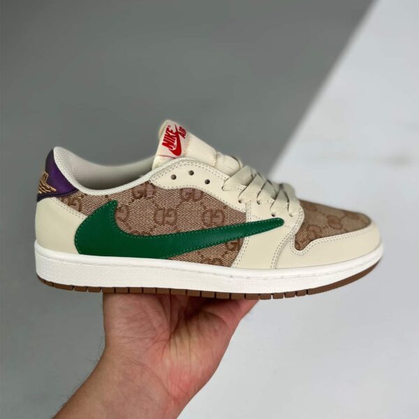 S034 – Travis Scott x Air Jordan 1 Low x Gucci V2