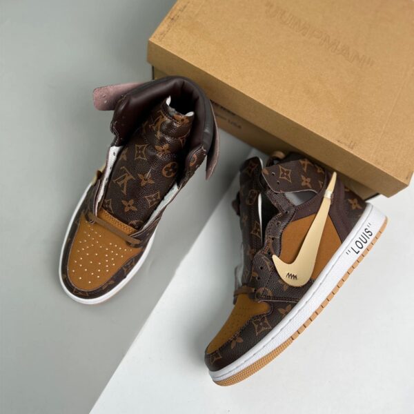 S045 – Off White x Air Jordan 1 × LV 04HHLL12 AQ0818-202
