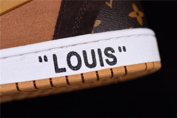 S051 – Louis Vuitton X Off-White X Air Jordan 1 Customs Mens Aq0818-202