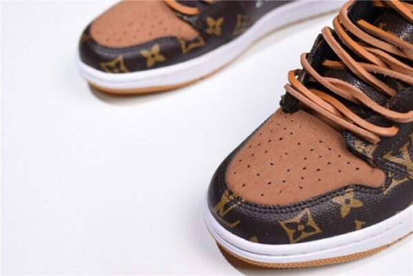 S051 – Louis Vuitton X Off-White X Air Jordan 1 Customs Mens Aq0818-202