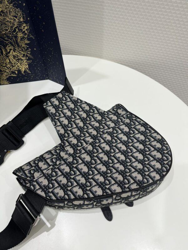 1:1 Replica Saddle Bag Blue For Women 10in/26cm 1ADPO093YKY_H28E
