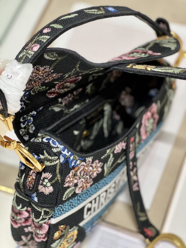 1:1 Replica Saddle Bag White/Green Khaki/Black/Beige For Women 10in/25.5 cm M0446CEAU_M933