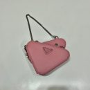 Saffiano Mini Pouch In Pink For Women 5.9in/ 15cm 1NR015_053_F0442