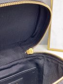 [REP 1:1] Saint Laurent 80's Vanity Bag In Carré-Quilted Grain De Poudre Black For Women 6.4in/16.5cm YSL 649779DME271000