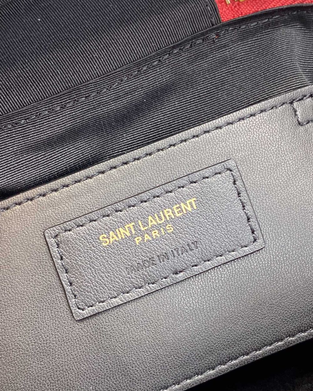 [REP 1:1] Saint Laurent 80's Vanity Bag In Carré-Quilted Grain De Poudre Red For Women 6.4in/16.5cm YSL 649779DME276805