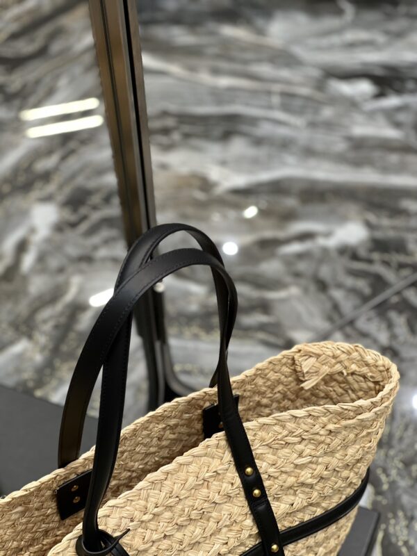 [REP 1:1] Saint Laurent Beatrix Panier Cut Out Beige For Women, Women's Bags 16.9in/43cm YSL
