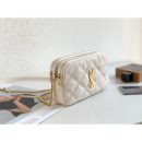 [REP 1:1] Saint Laurent Becky Crossbody Bag White For Women 7in/18cm YSL P00555149
