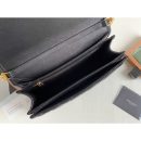 [REP 1:1] Saint Laurent Becky Small Shoulder Bag Black For Women 10.5in/27cm YSL P00420101