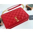 [REP 1:1] Saint Laurent Becky Small Shoulder Bag Red For Women 10.5in/27cm YSL