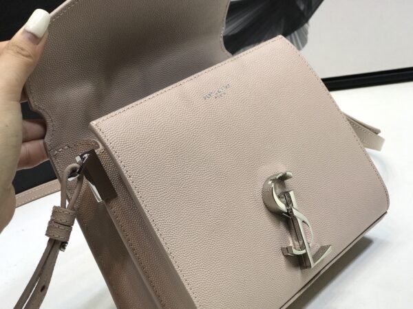 [REP 1:1] Saint Laurent Cassandra Medium Top Handle Bag Beige For Women 9.6in/24.5cm YSL