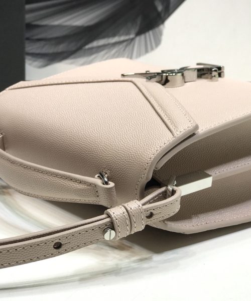 [REP 1:1] Saint Laurent Cassandra Medium Top Handle Bag Beige For Women 9.6in/24.5cm YSL