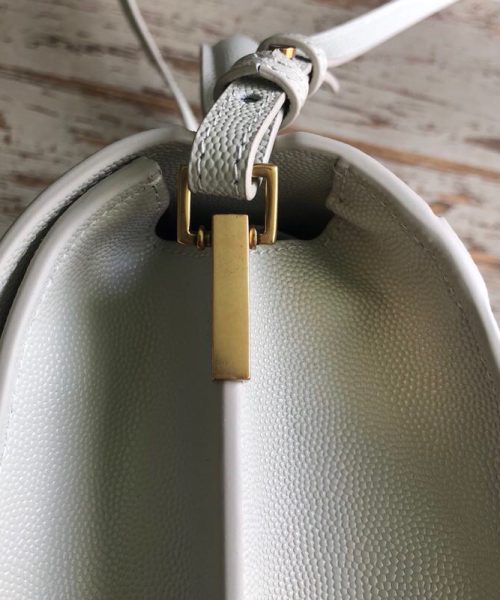 [REP 1:1] Saint Laurent Cassandra Medium Top Handle Bag Black For Women 8.7in/22cm YSL