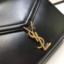 [REP 1:1] Saint Laurent Cassandra Medium Top Handle Bag In Grain Black For Women 9.6in/24.5cm YSL 623931BOW0W1000