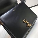 [REP 1:1] Saint Laurent Cassandra Medium Top Handle Bag In Grain Black For Women 9.6in/24.5cm YSL 623931BOW0W1000