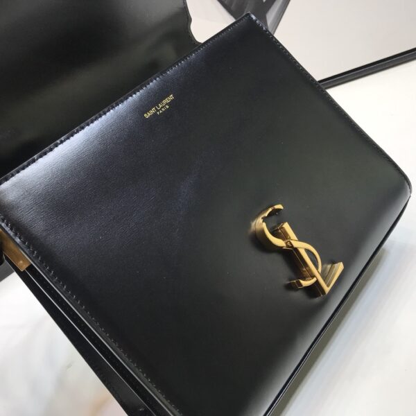 [REP 1:1] Saint Laurent Cassandra Medium Top Handle Bag In Grain Black For Women 9.6in/24.5cm YSL 623931BOW0W1000