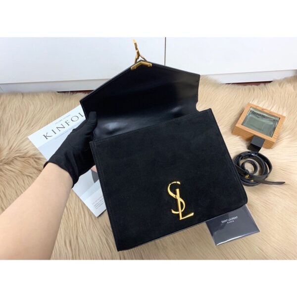 [REP 1:1] Saint Laurent Cassandra Medium Top Handle Bag In Grain Black For Women 9.6in/24.5cm YSL 623931BOW0W1000