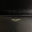 [REP 1:1] Saint Laurent Cassandra Medium Top Handle Bag In Grain De Poudre Embossed Black For Women 9.6in/25cm 623931BOW0W1000