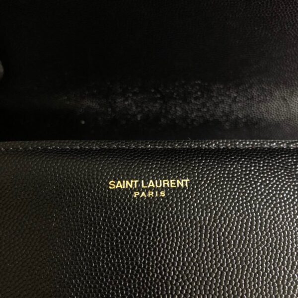 [REP 1:1] Saint Laurent Cassandra Medium Top Handle Bag In Grain De Poudre Embossed Black For Women 9.6in/25cm 623931BOW0W1000