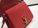 [REP 1:1] Saint Laurent Cassandra Medium Top Handle Bag Red For Women 9.6in/24.5cm YSL