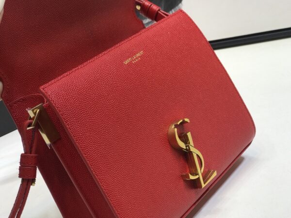 [REP 1:1] Saint Laurent Cassandra Medium Top Handle Bag Red For Women 9.6in/24.5cm YSL