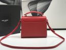 [REP 1:1] Saint Laurent Cassandra Medium Top Handle Bag Red For Women 9.6in/24.5cm YSL