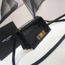 [REP 1:1] Saint Laurent Cassandra Small Crossbody Bag With Stone Print Black For Women 7.4in/19cm YSL