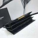 [REP 1:1] Saint Laurent Cassandra Small Crossbody Bag With Stone Print Black For Women 7.4in/19cm YSL