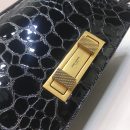[REP 1:1] Saint Laurent Cassandra Small Crossbody Bag With Stone Print Black For Women 7.4in/19cm YSL