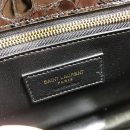 [REP 1:1] Saint Laurent Cassandra Small Crossbody Bag With Stone Print Black For Women 7.4in/19cm YSL