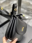 [REP 1:1] Saint Laurent Charlie Medium Shoudler Bag Black For Women 9.1in/23cm YSl 6867422R20W1000