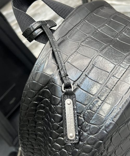 [REP 1:1] Saint Laurent City Backpack Black For Women, Women's Bags 16.1in/41cm YSL‎ 534967DZE2F1000