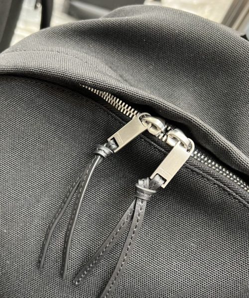 [REP 1:1] Saint Laurent City Backpack In Canvas Unisex For Women 15in/38cm Black YSL