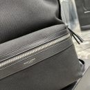 [REP 1:1] Saint Laurent City Backpack In Canvas Unisex For Women 15in/38cm Black YSL