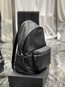 [REP 1:1] Saint Laurent City Backpack Unisex For Women 15in/38cm Black YSL