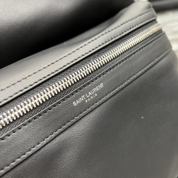 [REP 1:1] Saint Laurent City Backpack Unisex For Women 15in/38cm Black YSL