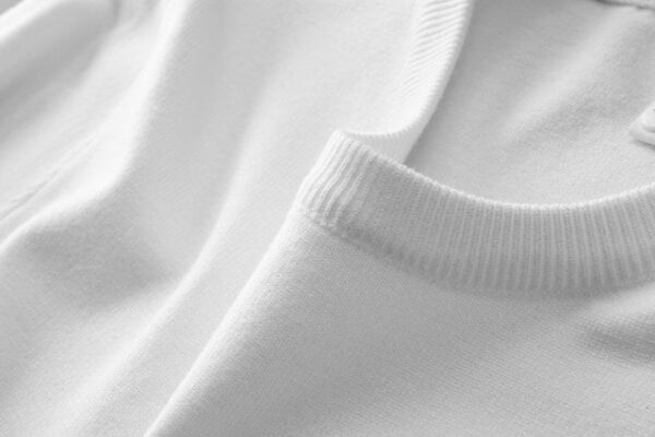 Saint Laurent Crewneck Long Sleeved Pullover Sweatshirt White For Men