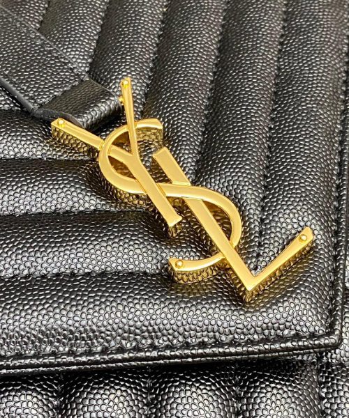 [REP 1:1] Saint Laurent Envelope Large Bag In Mix Matelasse Grain De Poudre Embossed 12.2in/31cm YSL 600166BOW911000