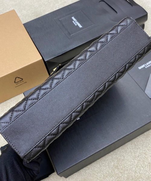 [REP 1:1] Saint Laurent Envelope Large Bag In Mix Matelasse Grain De Poudre Embossed 12.2in/31cm YSL 600166BOW911000