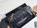 [REP 1:1] Saint Laurent Envelope Small Bag In Mix Matelassé Grain De Poudre Black For Women 8.2in/21cm YSL 600195BOW921000