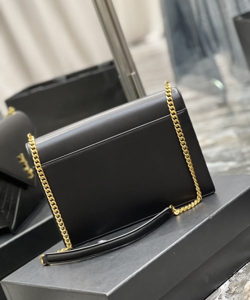 [REP 1:1] Saint Laurent Gaby Chain Bag Black With Gold Hardware For Women 10.4in/27cm YSL 6688641EL071000