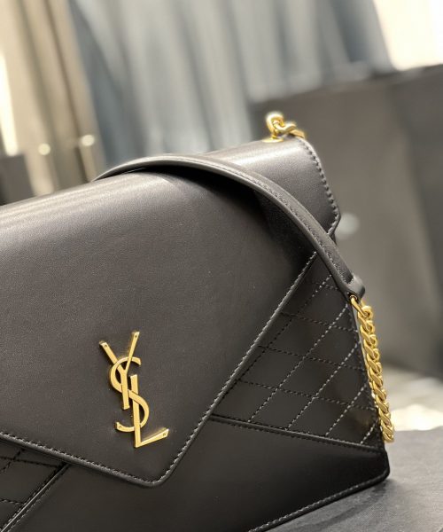 [REP 1:1] Saint Laurent Gaby Chain Bag Black With Gold Hardware For Women 10.4in/27cm YSL 6688641EL071000