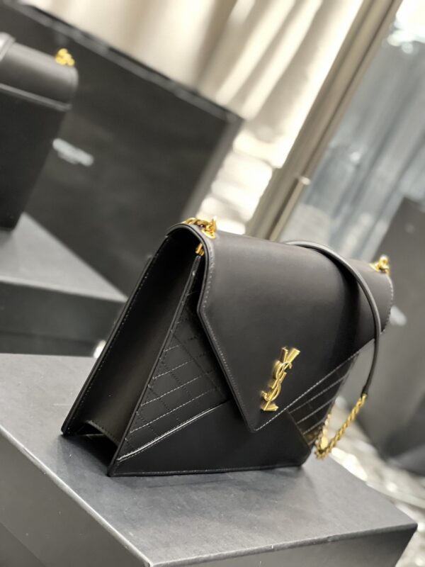 [REP 1:1] Saint Laurent Gaby Chain Bag Black With Gold Hardware For Women 10.4in/27cm YSL 6688641EL071000