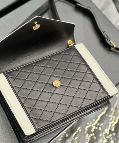 [REP 1:1] Saint Laurent Gaby Mini Satchel Black For Women, Women's Bags 7.9in/20cm YSL