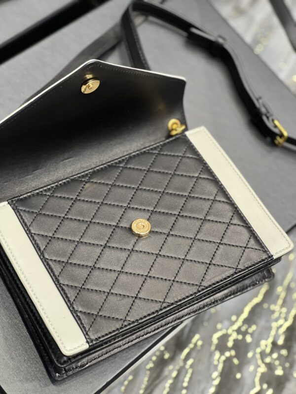 [REP 1:1] Saint Laurent Gaby Mini Satchel Black For Women, Women's Bags 7.9in/20cm YSL